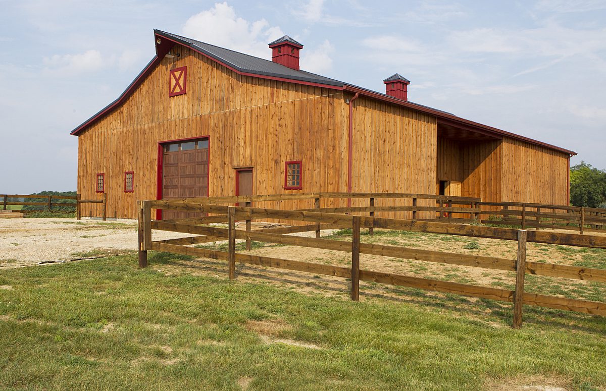 Timberlyne Post Frame Horse Barn
