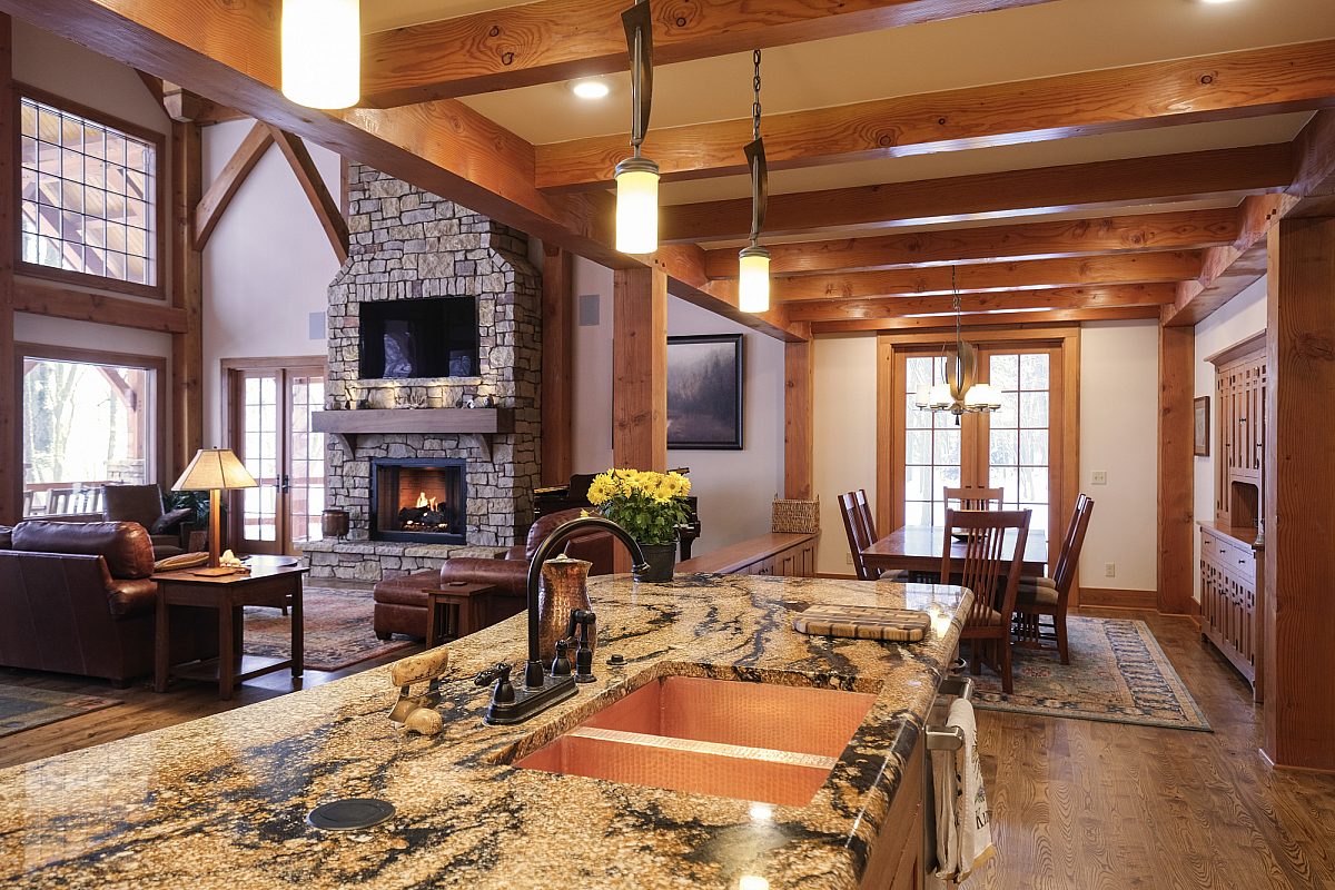 Timberlyne Nebraska Timber Frame Home