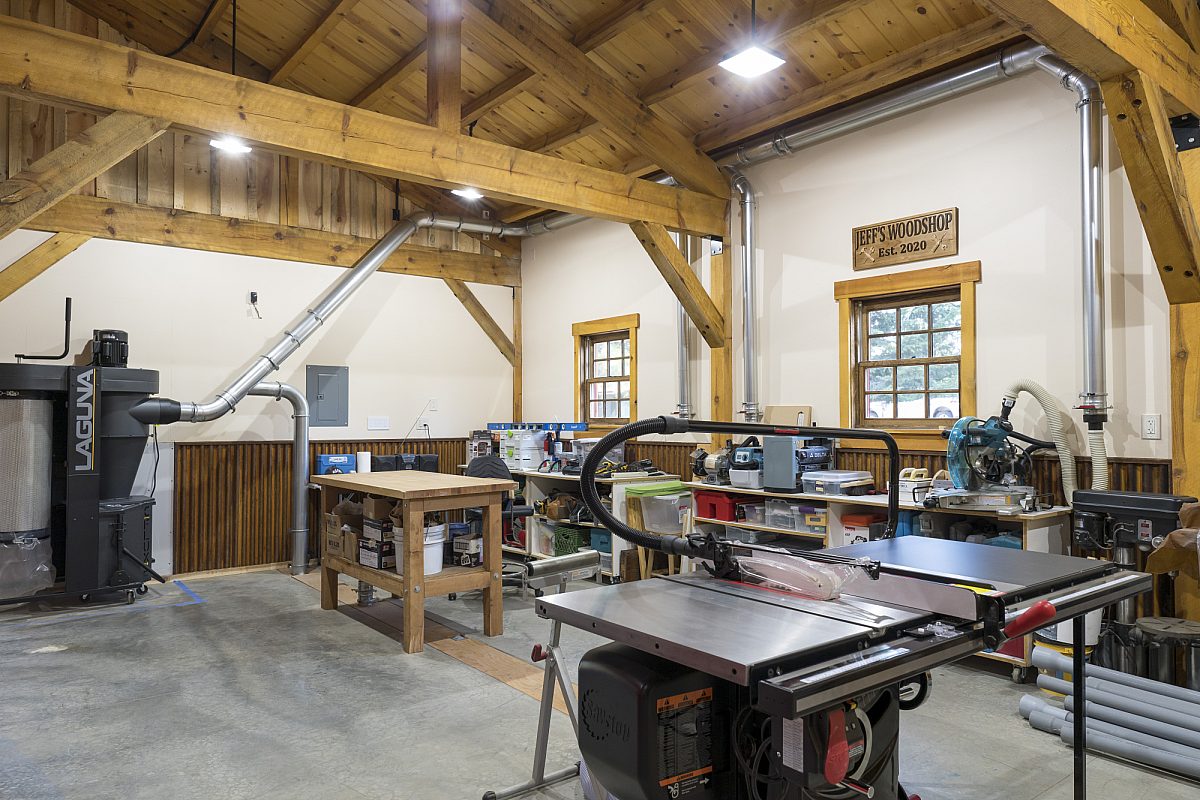 Timberlyne Woodworkers Dream Plus Loft Office