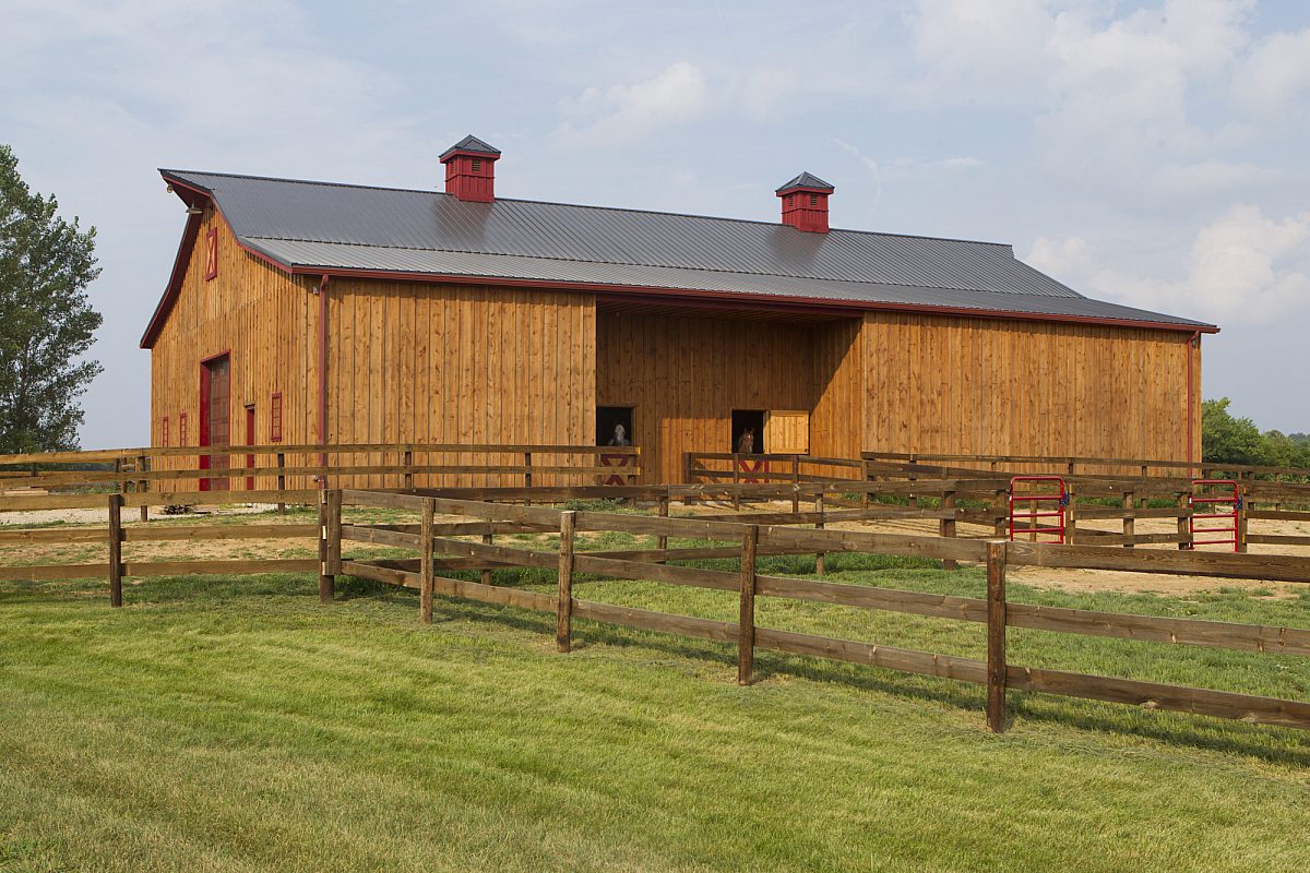 Timberlyne Post Frame Horse Barn
