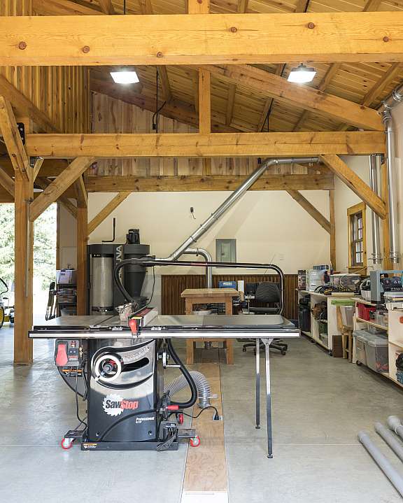 Timberlyne Woodworkers Dream Plus Loft Office