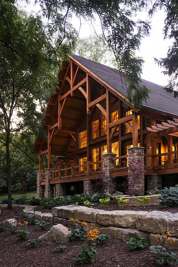 Timberlyne Nebraska Timber Frame Home