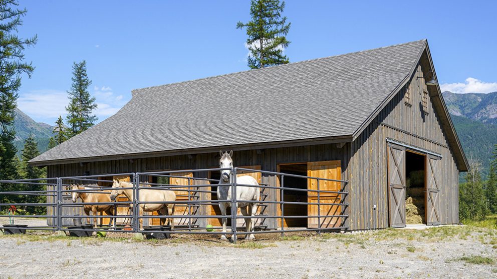 Timberlyne Rocky Mountain Horse Barn