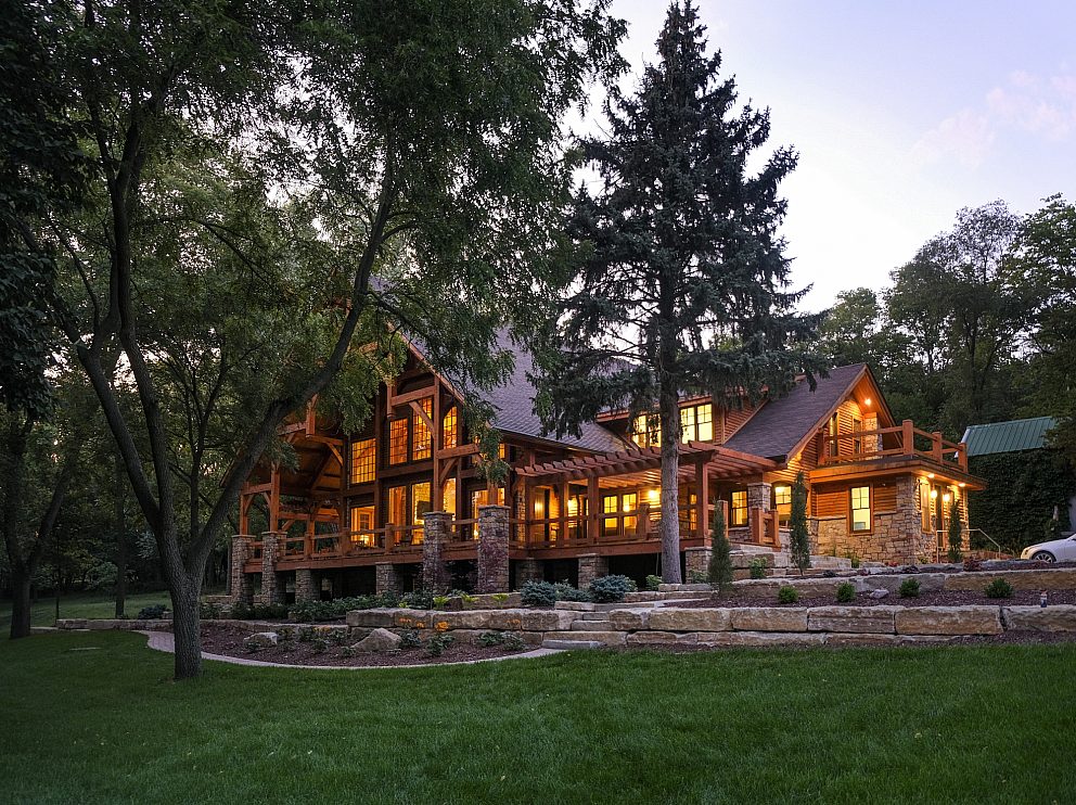 Timberlyne Nebraska Timber Frame Home