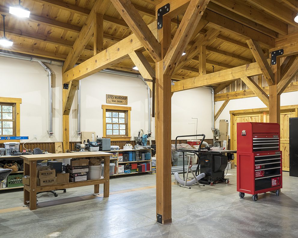 Timberlyne Woodworkers Dream Plus Loft Office