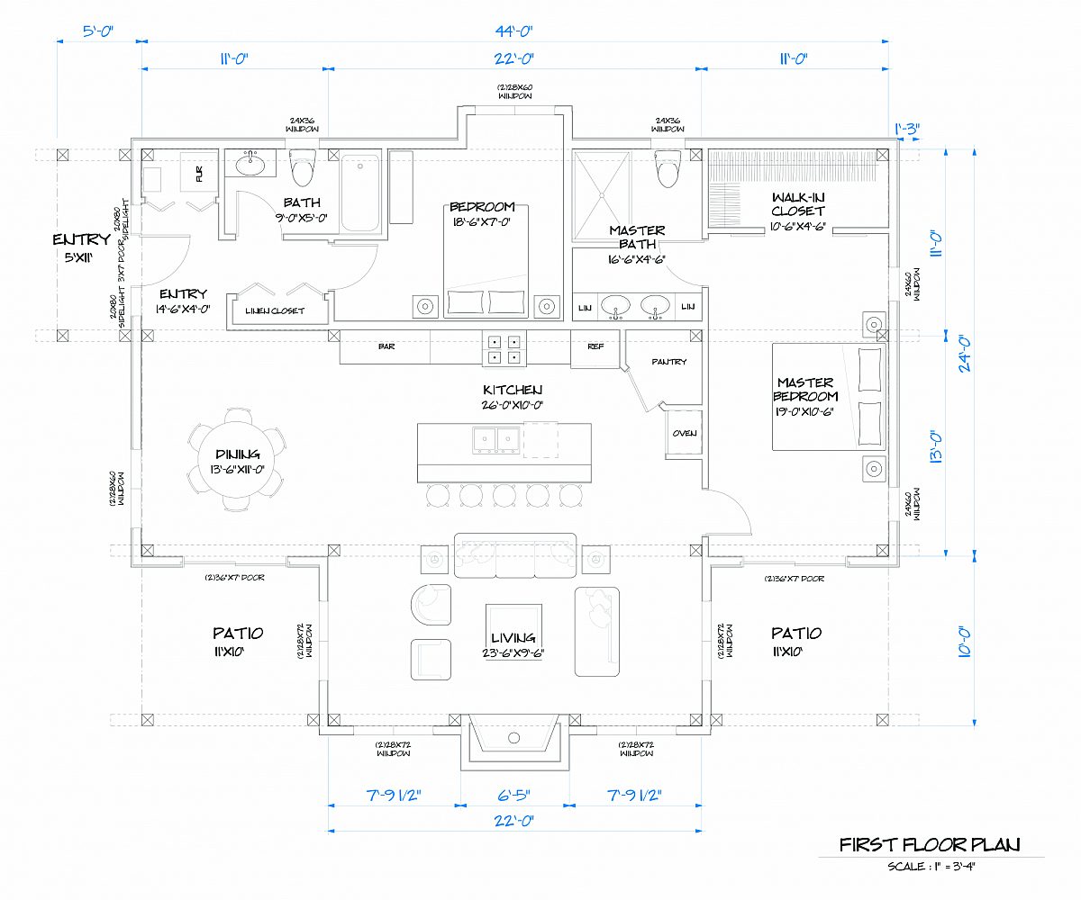 Timberlyne Steamboat Main Floor Plan