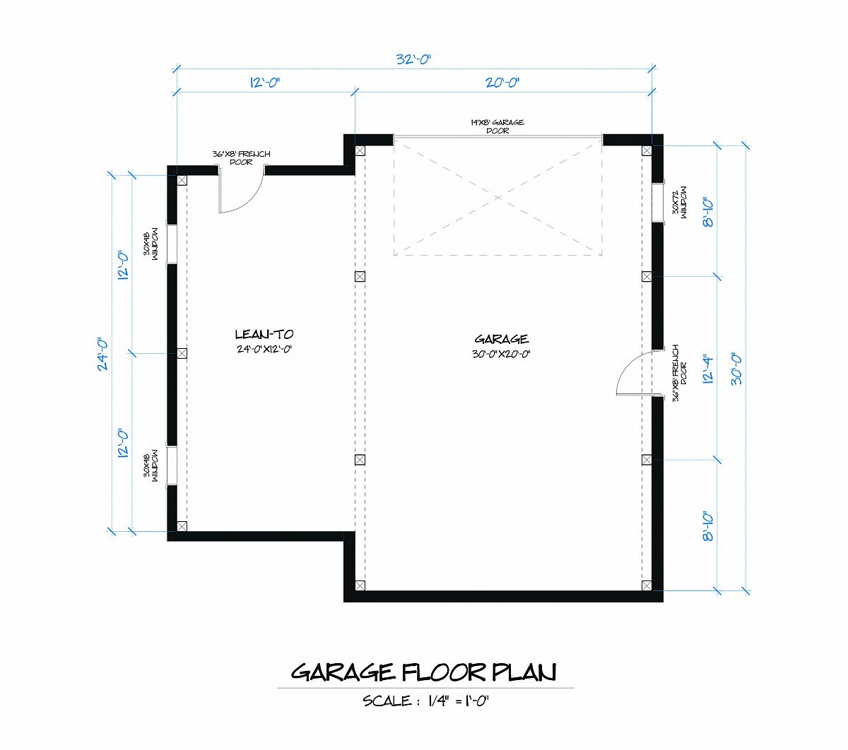 Timberlyne Matterhorn Home Design Garage Floor Plan