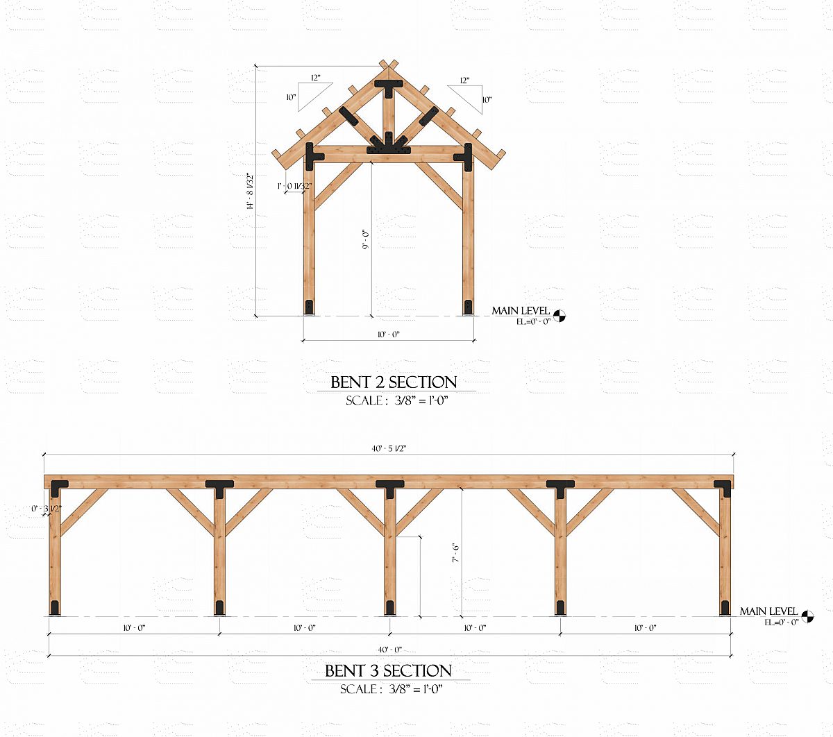 Timberlyne Osprey Cabin Home Bent 2