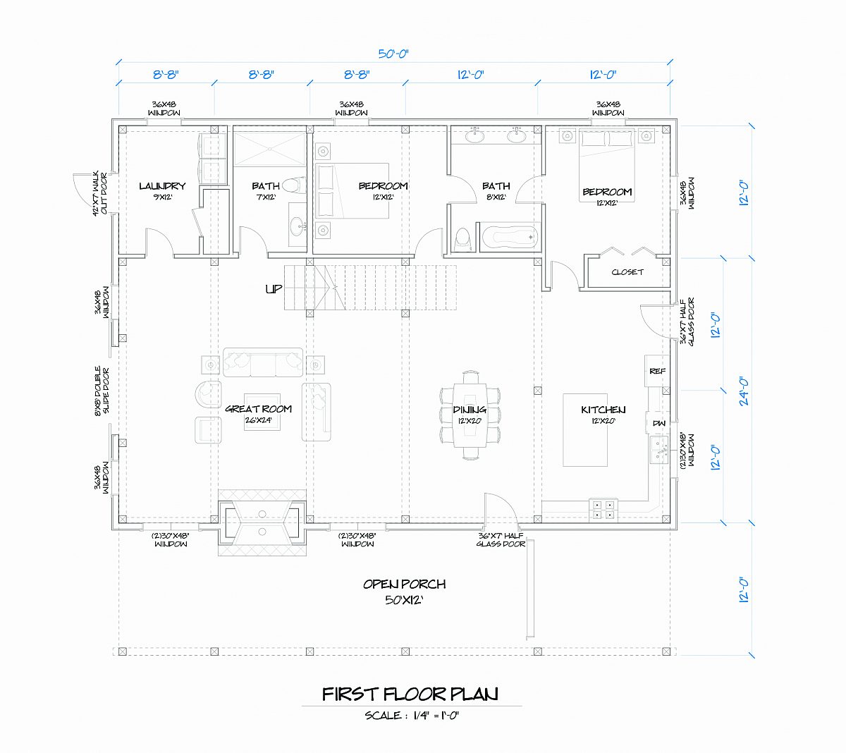 Timberlyne Hightower Home Main Floor Plan