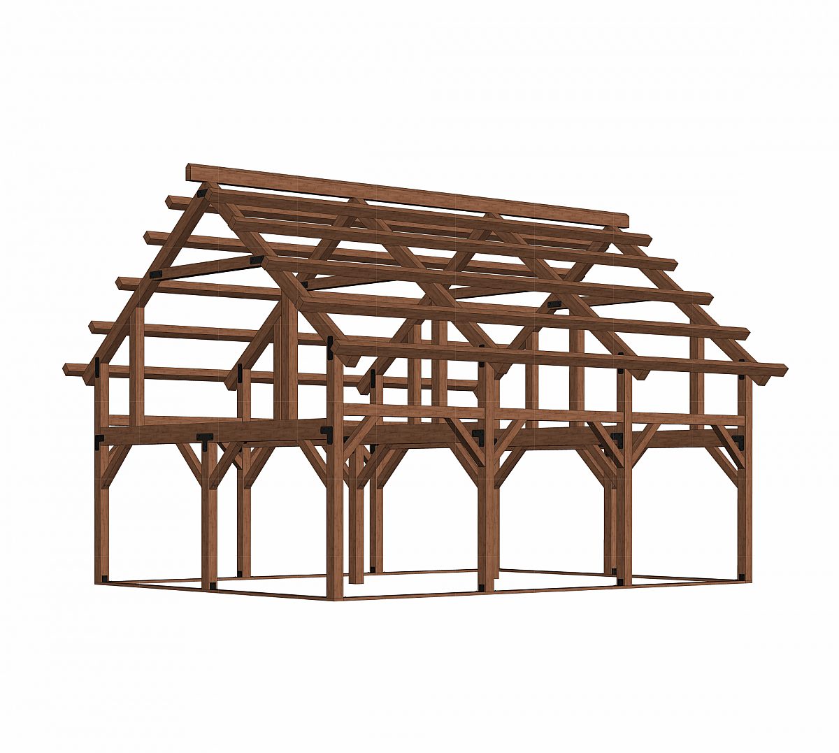 Timberlyne Magnolia 24x36 Barn Ponderosa Full Frame