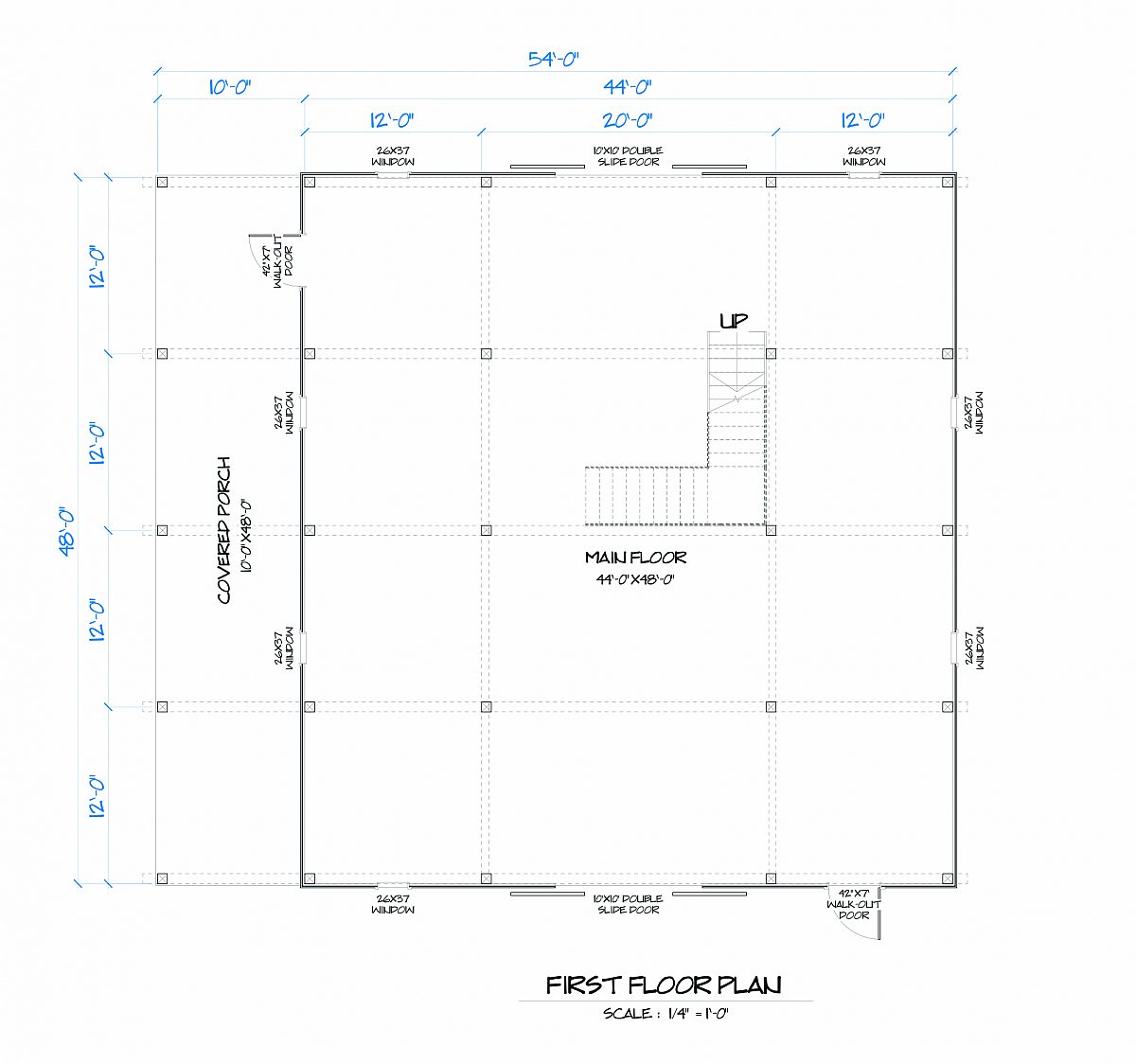 Timberlyne Gunnar Barn Main Floor Plan