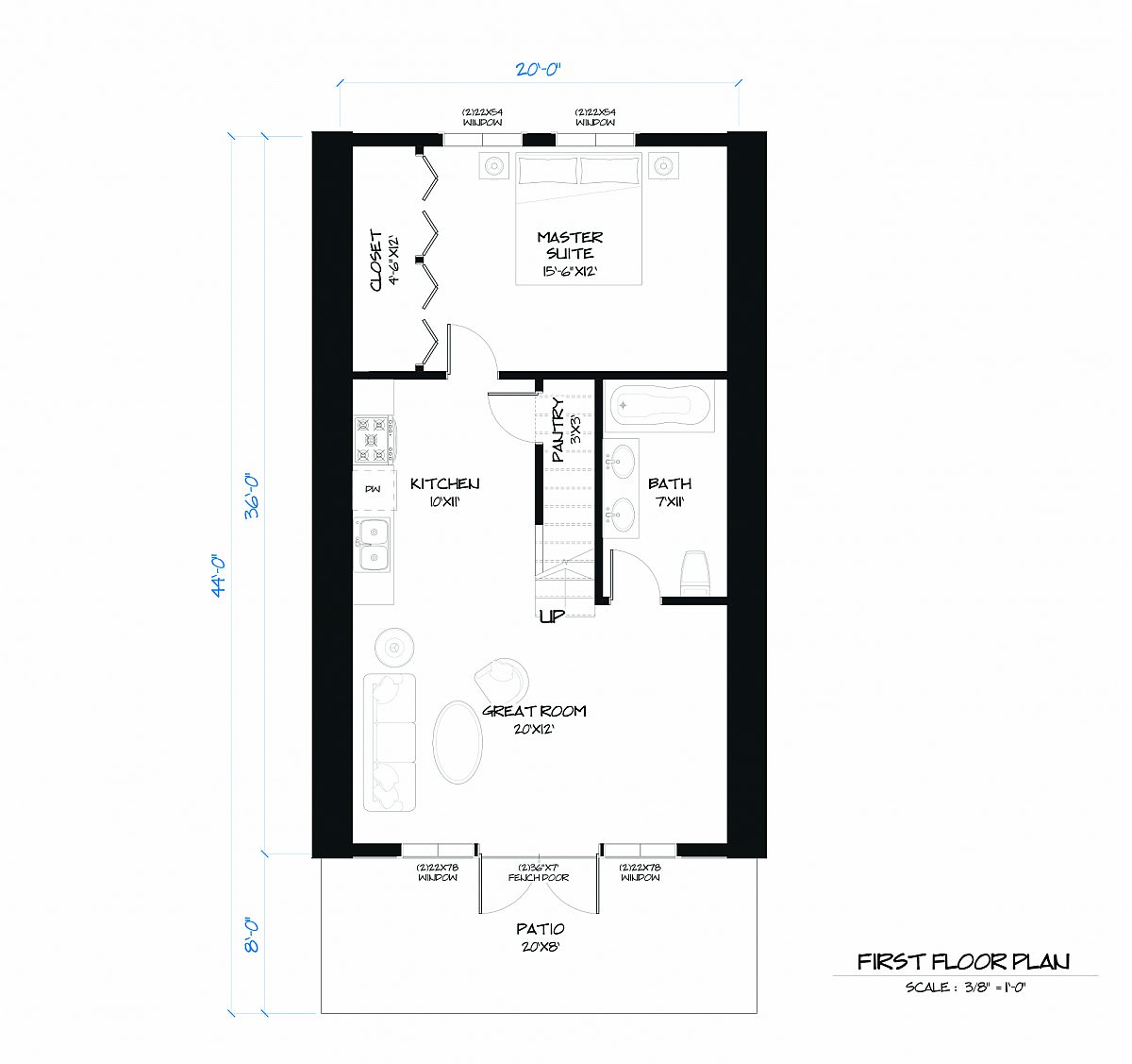 Timberlyne Amherst Main Floor Plan