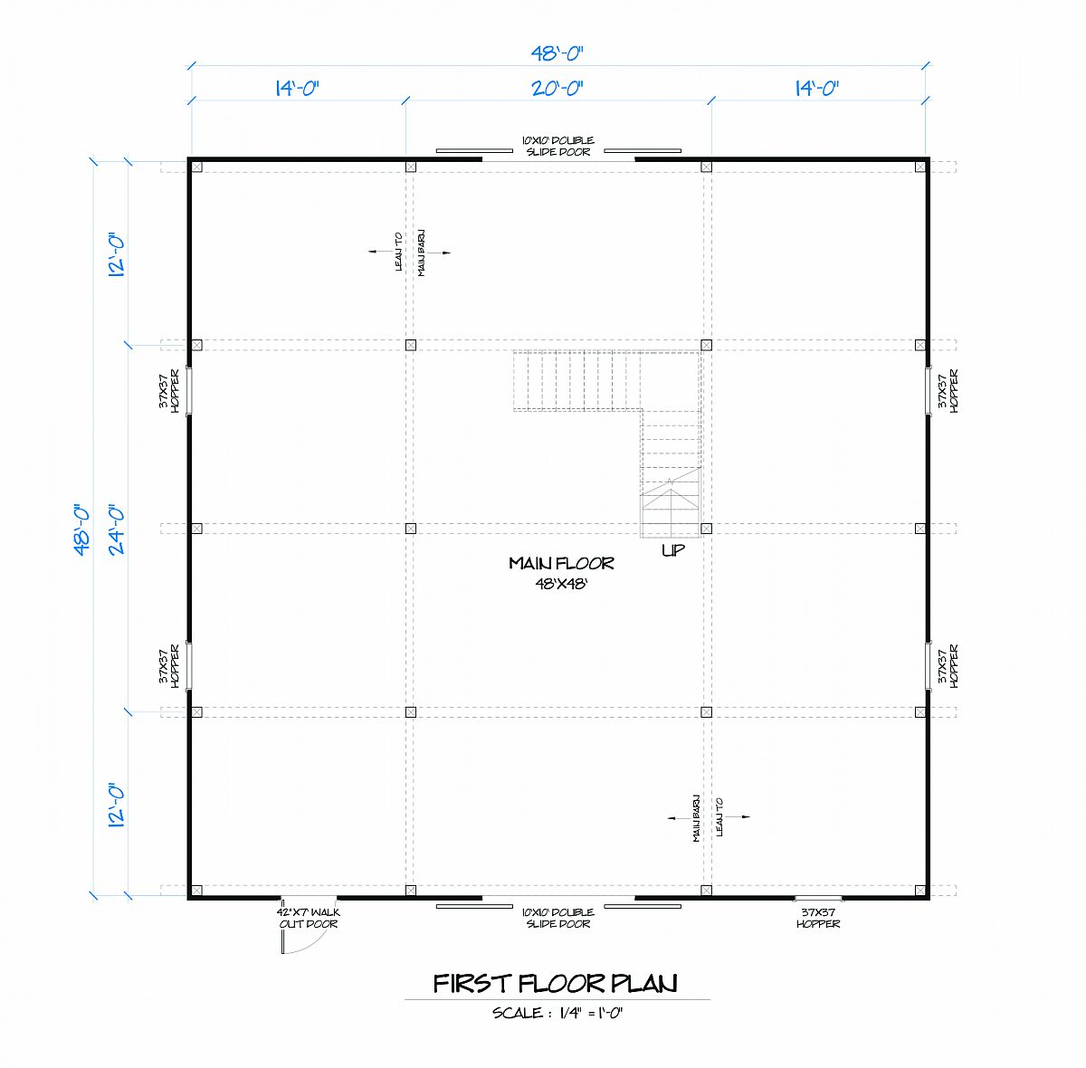 Timberlyne Hawthorn Barn Main Floor Plan
