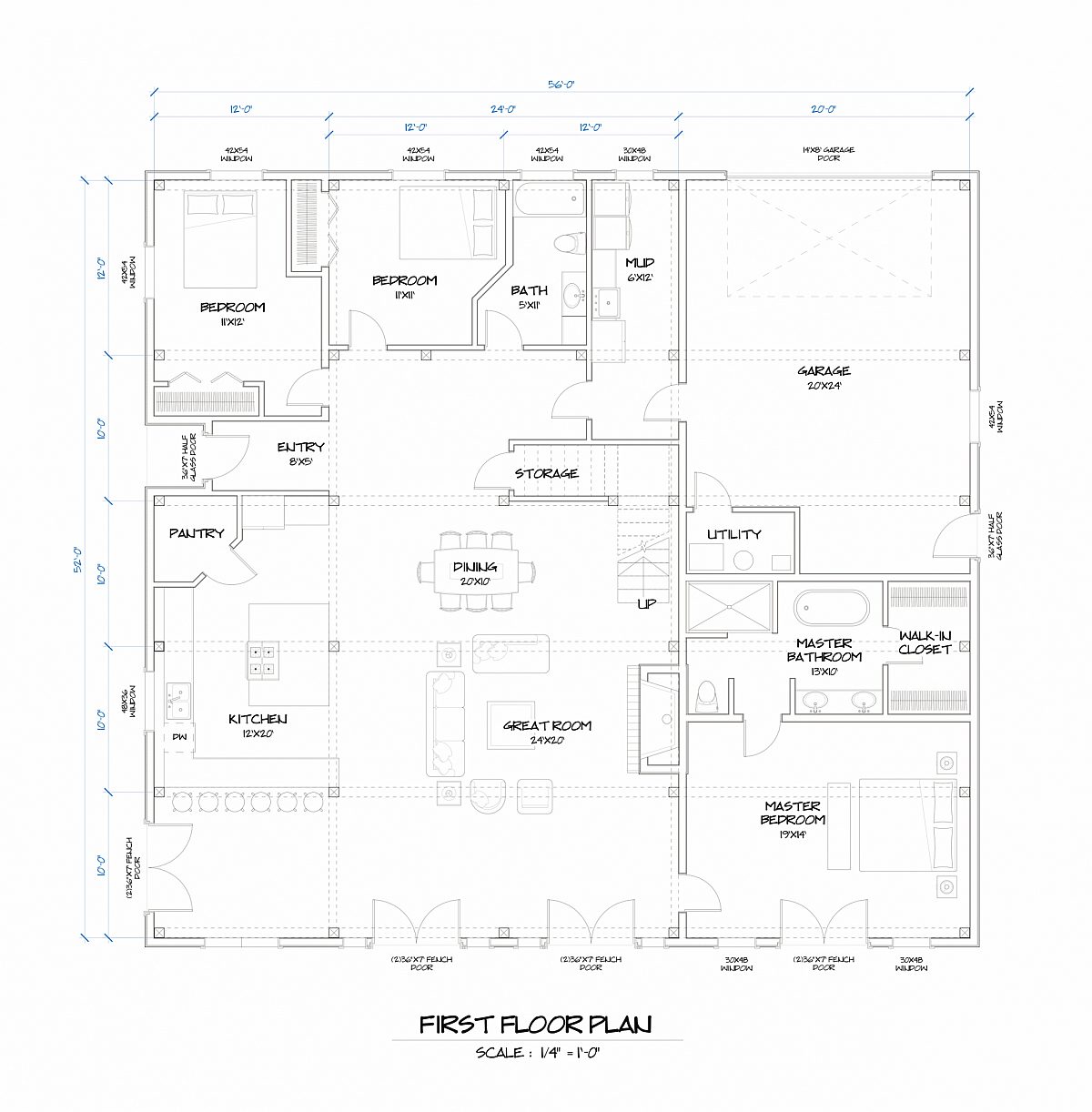 Timberlyne Greylock Home Design Main Floor Plan