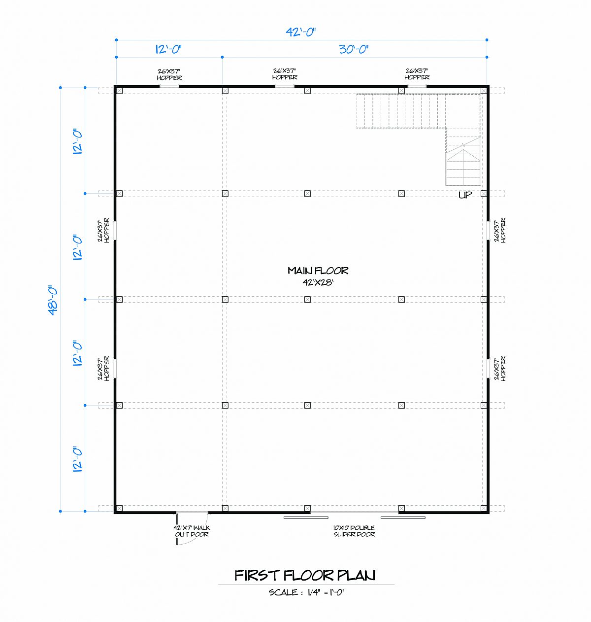 Timberlyne Rose Barn Main Floor Plan