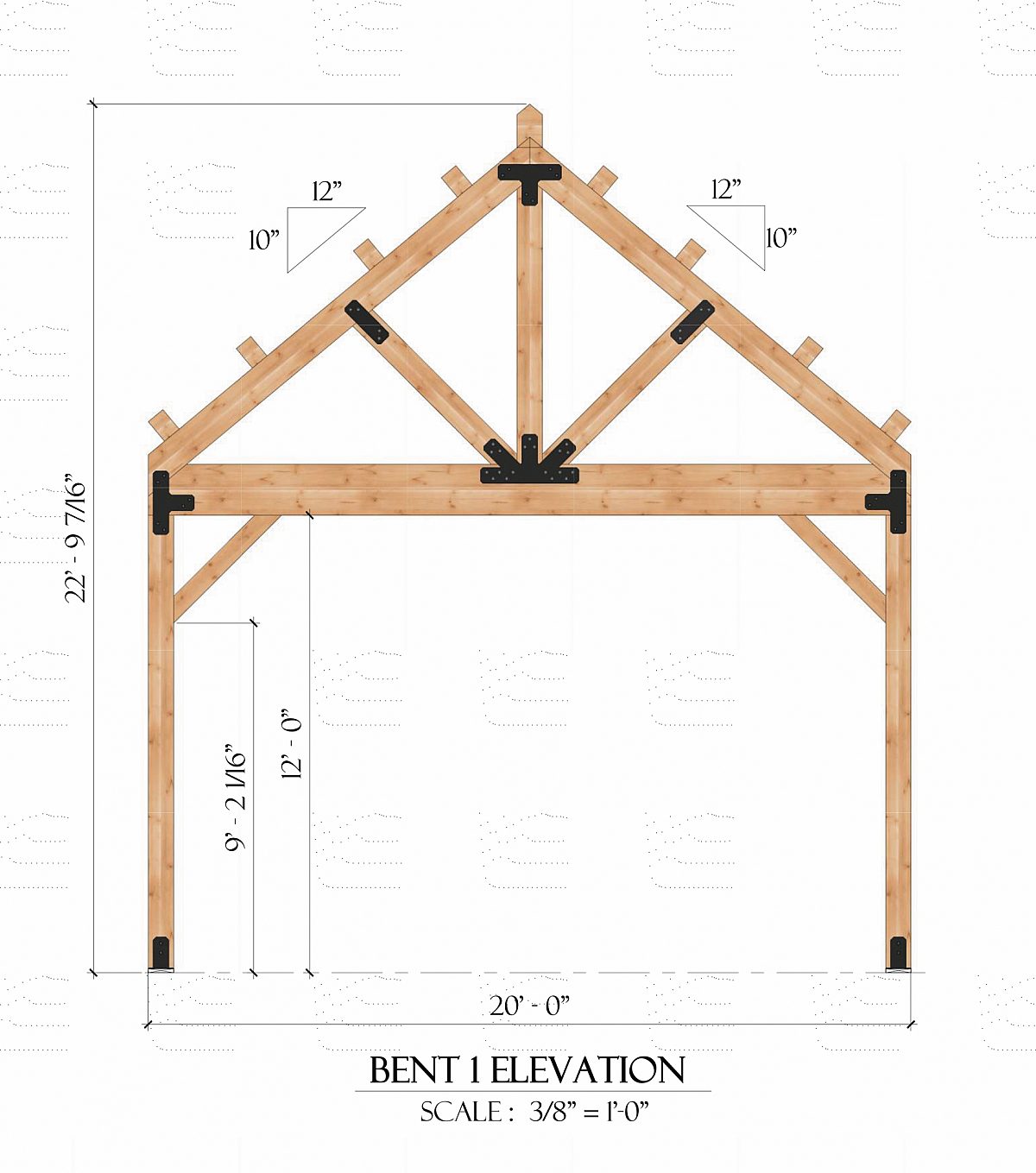 Timberlyne Sparrow Cabin Home Bent 1