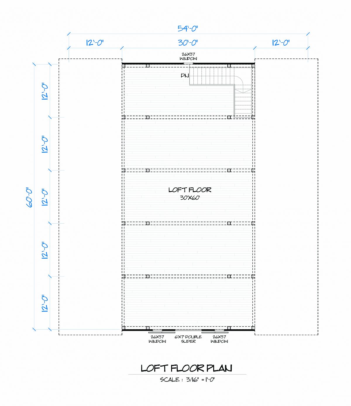 Timberlyne Clover Barn Loft Floor Plan