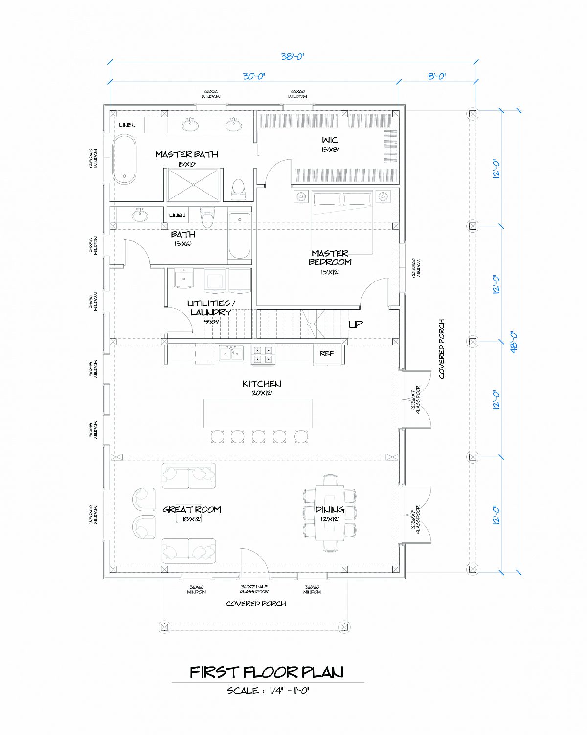 Timberlyne Grizzly Home Main Floor Plan