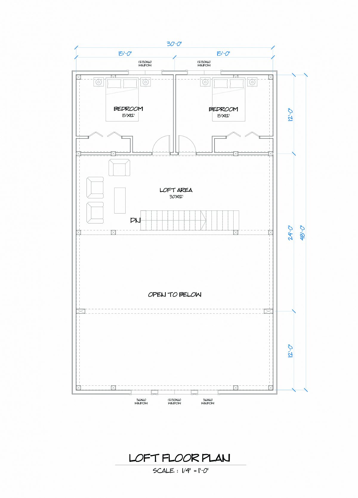 Timberlyne Grizzly Home Loft Floor Plan