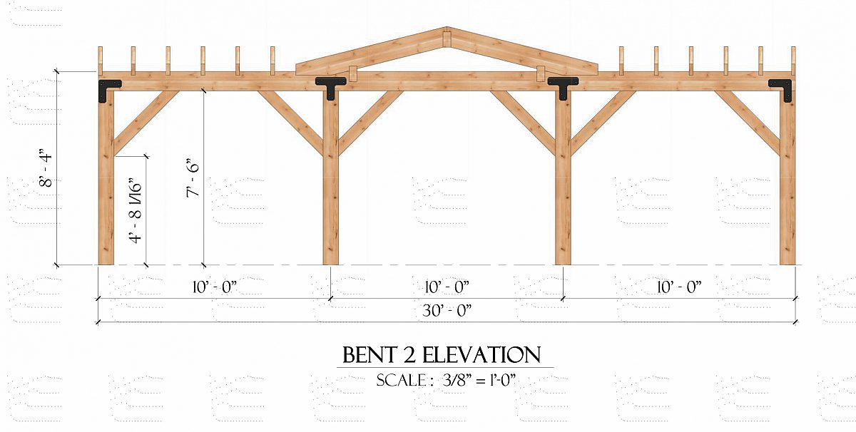 Timberlyne Sparrow Cabin Home Bent 2