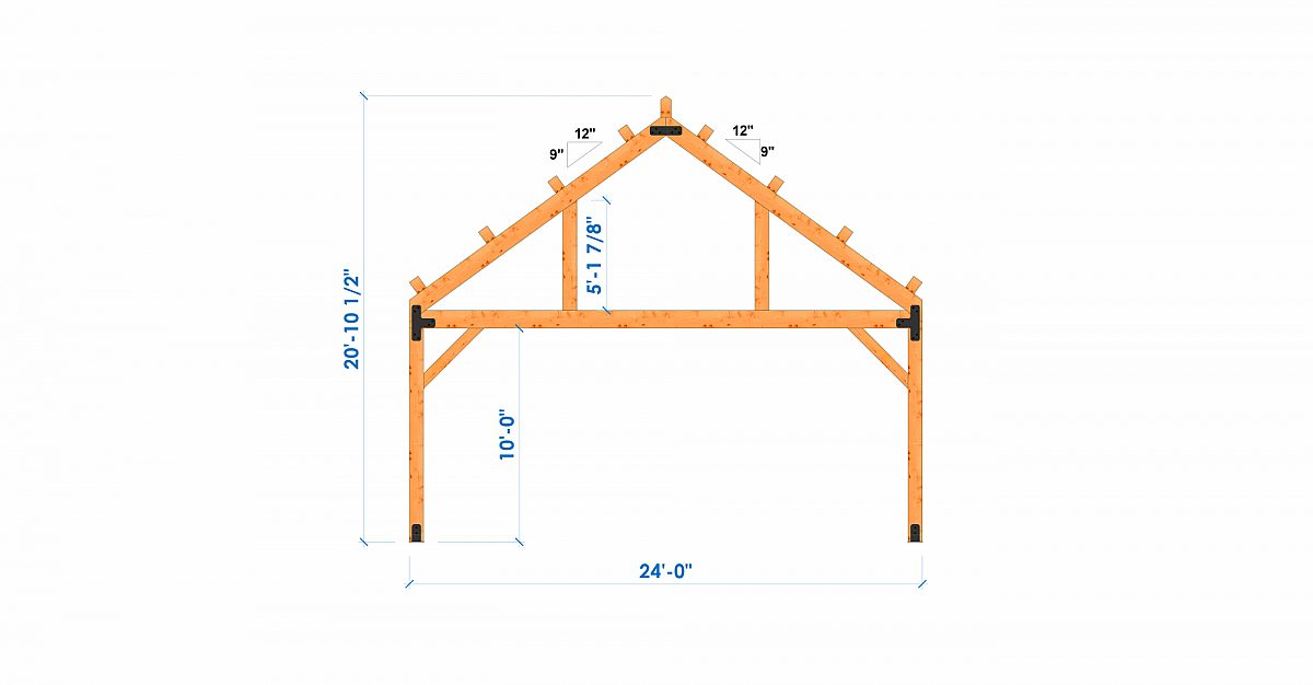 Timberlyne High Point 24x60 1300 SF Ponderosa Bent 1