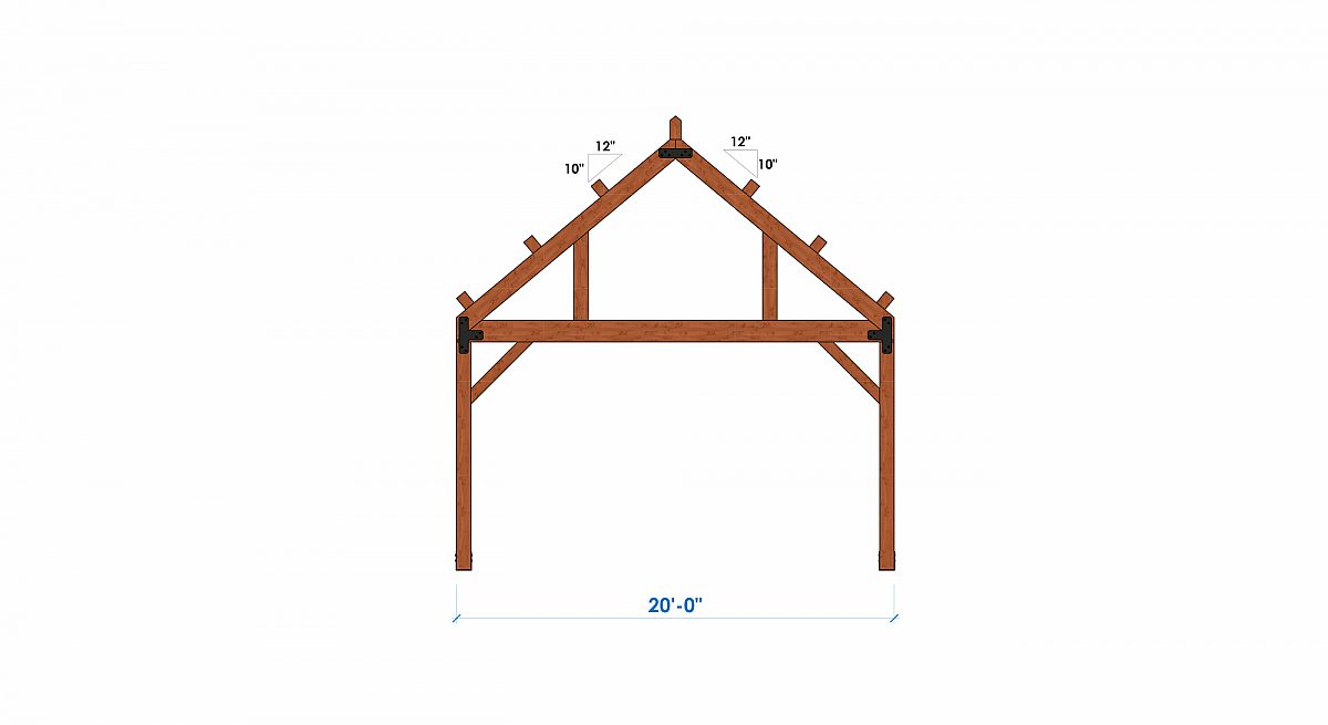 Timberlyne Columbia 36 x68 2568 SF Combination Bent 1