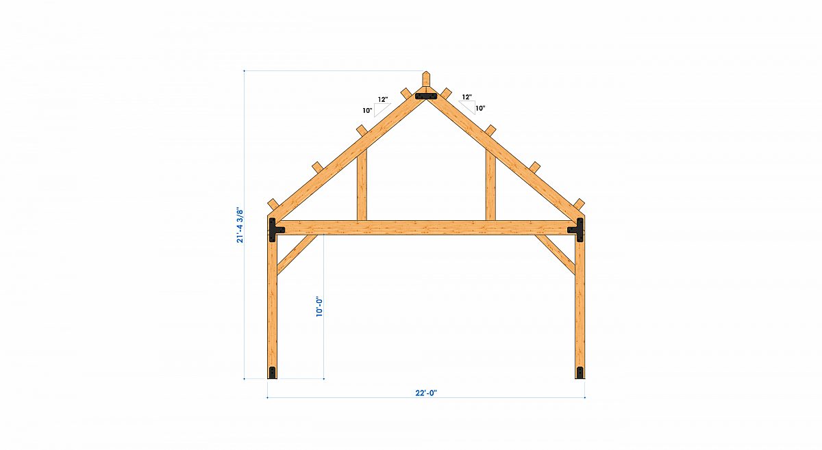 Timberlyne Cook 1450 SF Home Bent