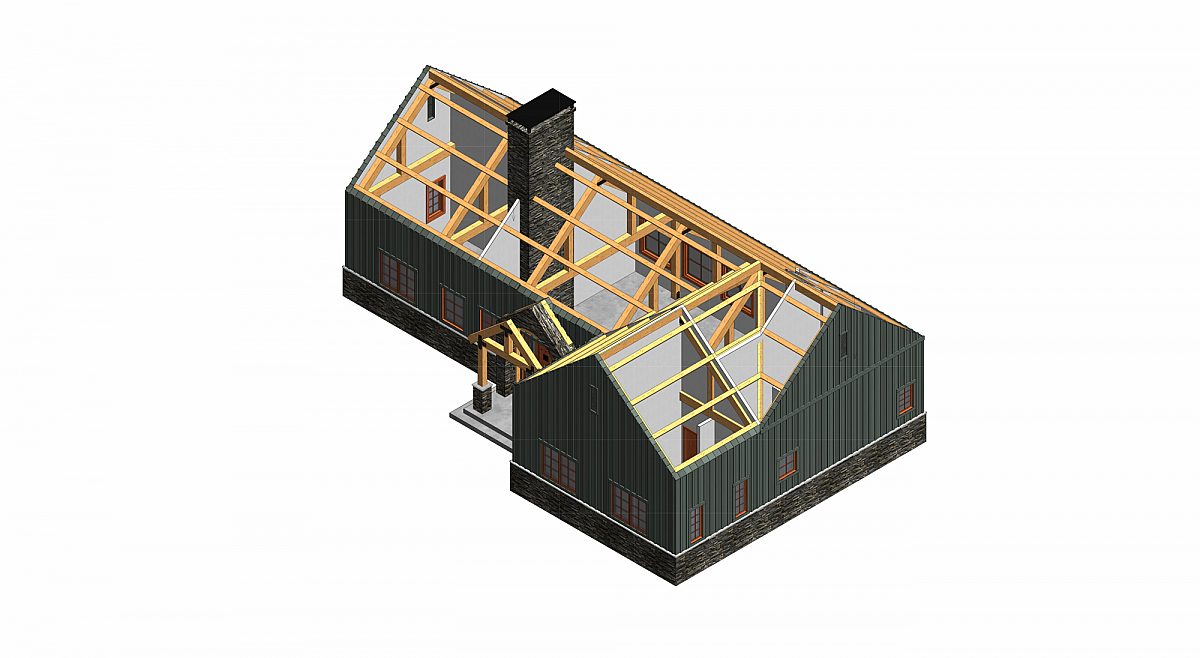 Timberlyne Cook 1450 SF Home Cutout