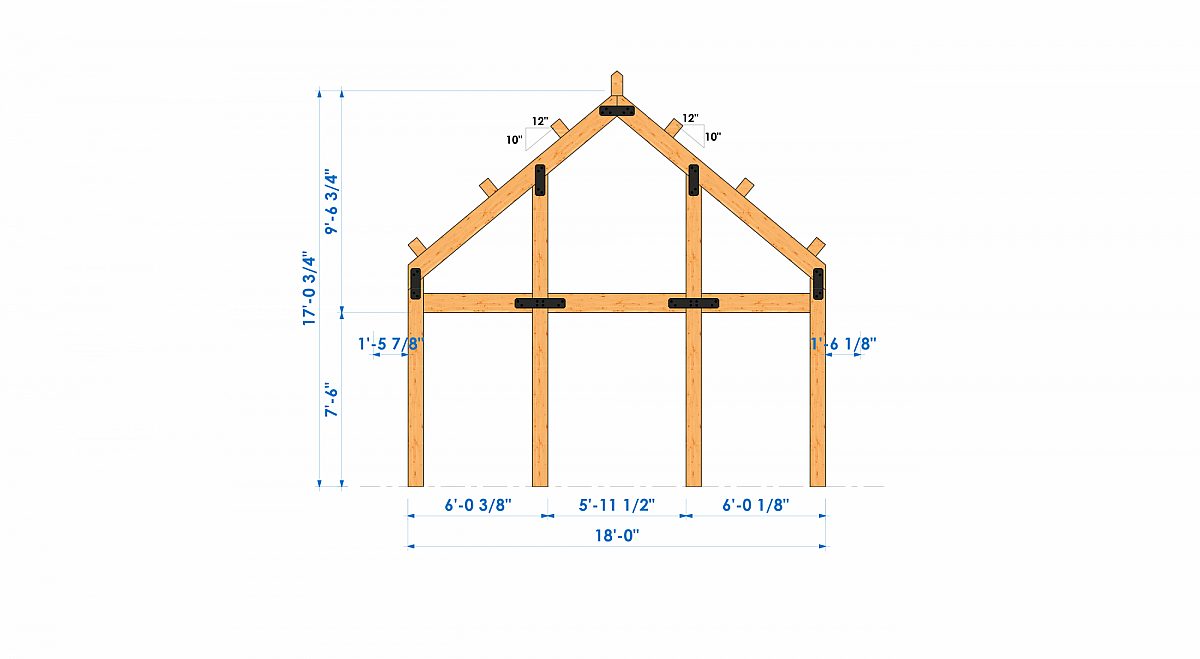 Timberlyne Henry 1550 SF Home Bent 1