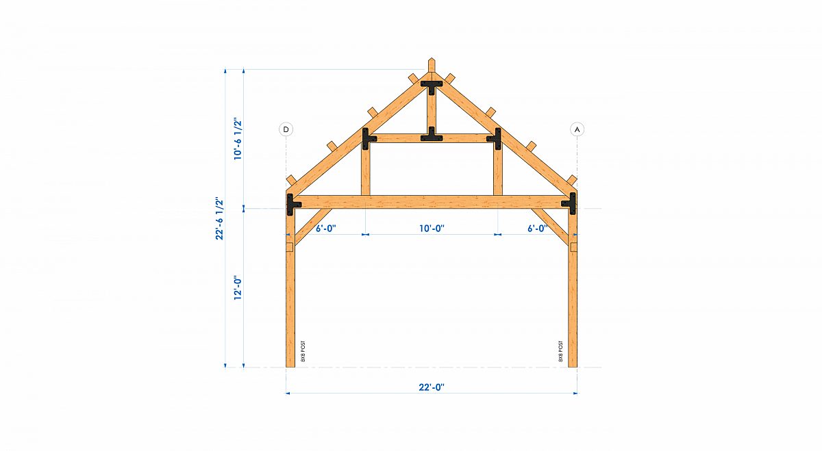 Timberlyne Henry 1550 SF Home Bent 4