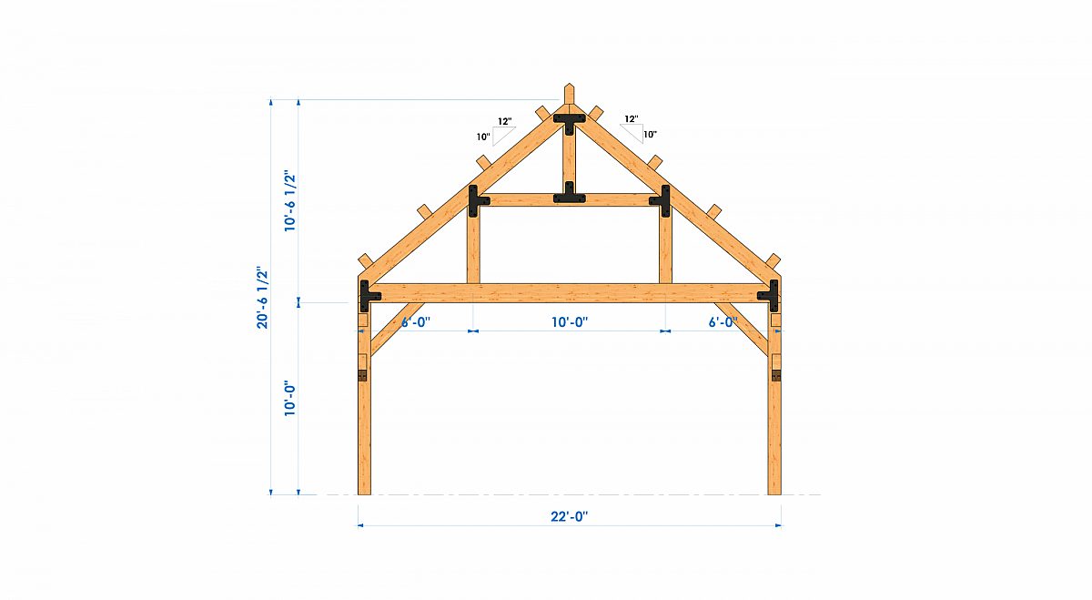 Timberlyne Henry 1550 SF Home Bent 5