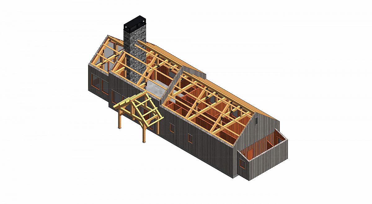 Timberlyne Henry 1550 SF Home Cutout