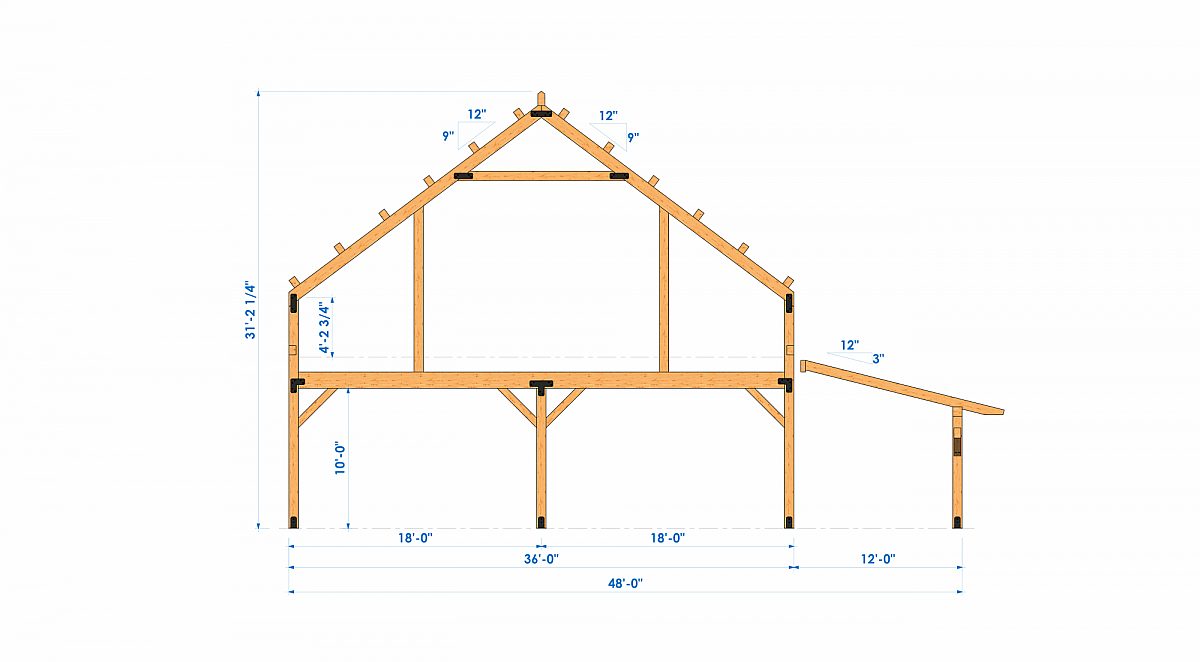Timberlyne Cinder Cone 36x60 Bent