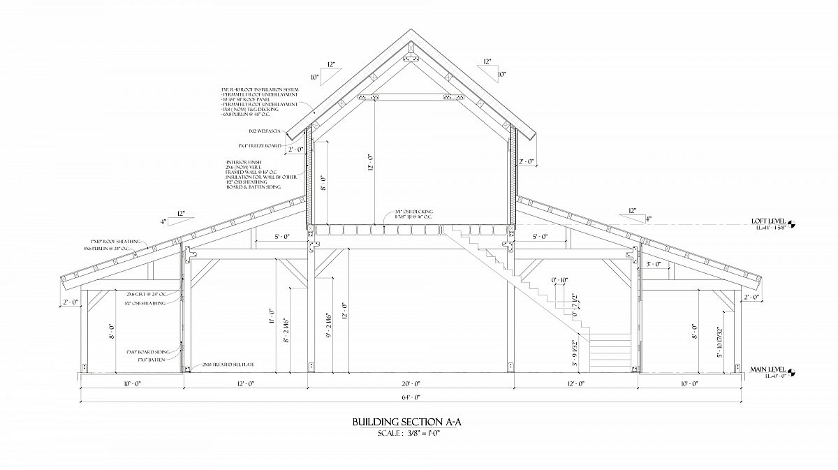 Timberlyne Lux Loft Living Timber Frame Horse Barn Wall Insulation