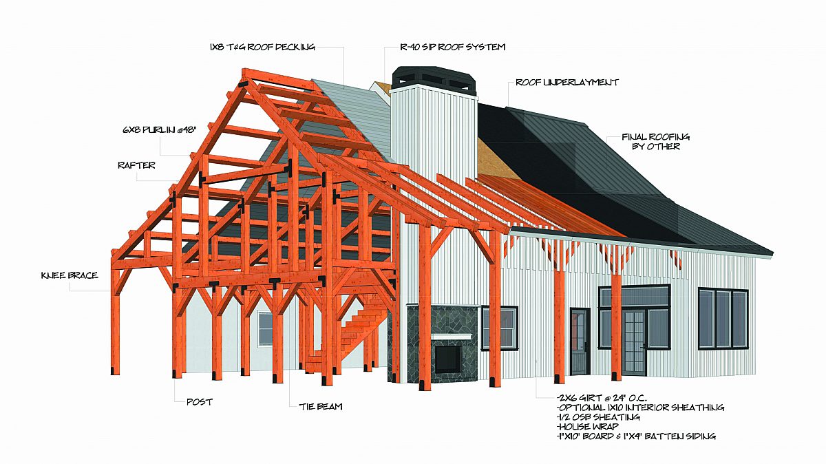 Timberlyne Hightower Home Cutout