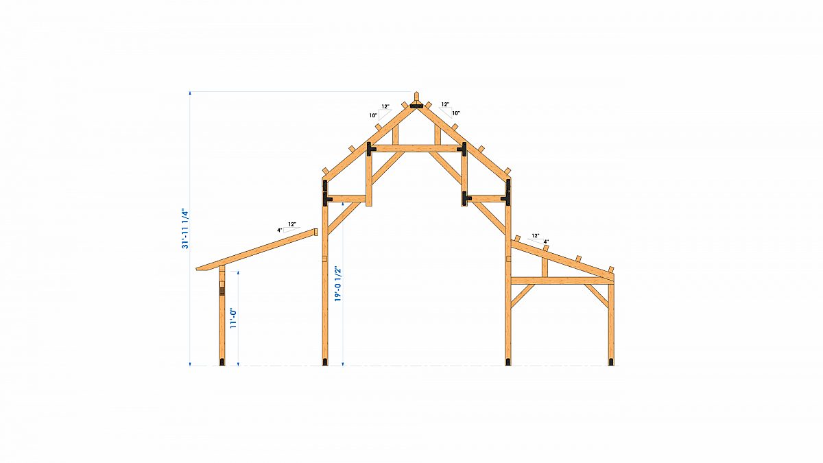 Timberlyne Witherspoon 46x68 3080 SF Western Bent 3