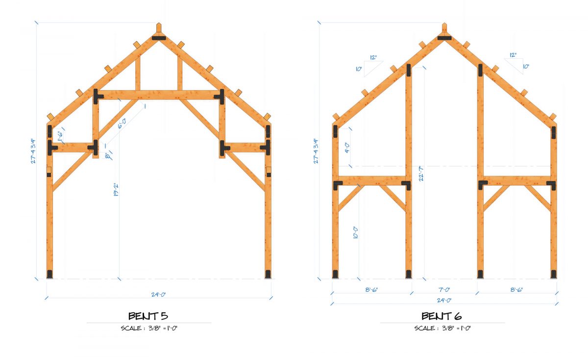 Timberlyne Alpine Home Design Bent 3