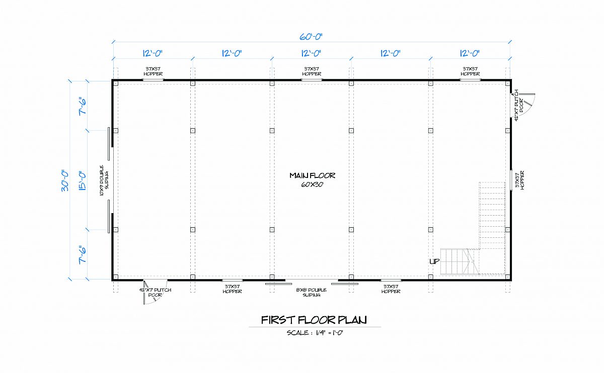 Timberlyne Mayflower Barn Main Floor Plan
