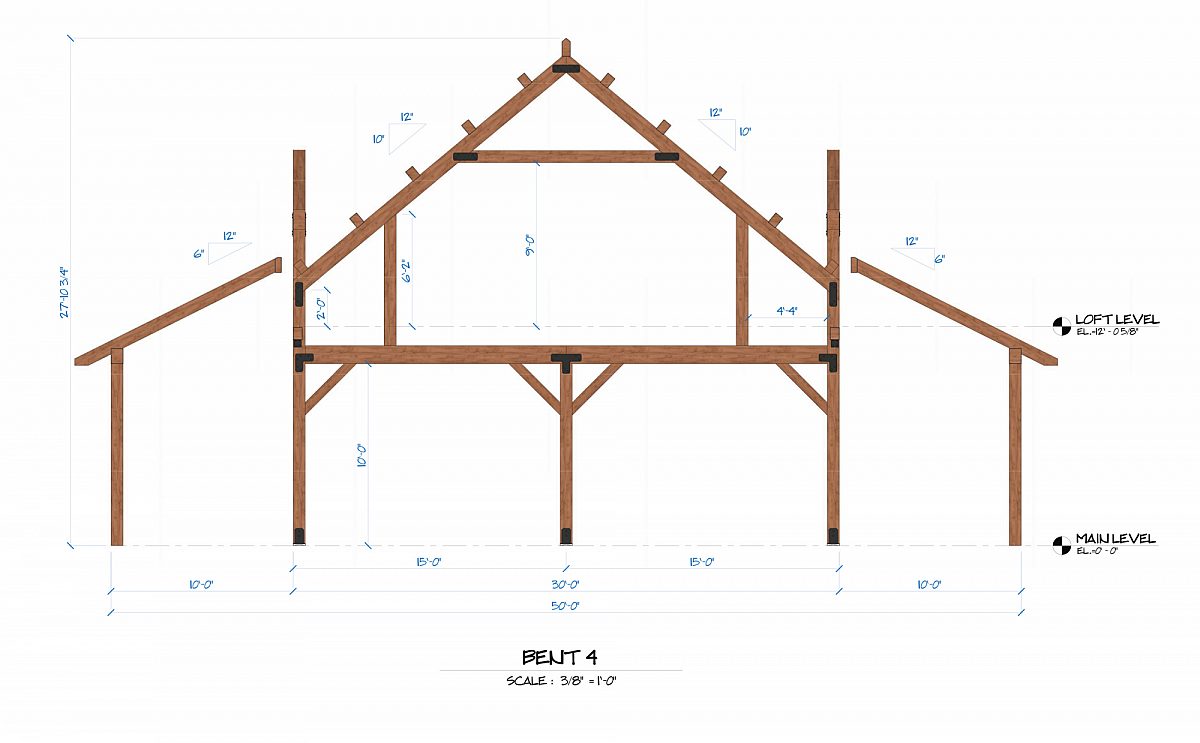 Timberlyne Huxley Home Design Bent 4