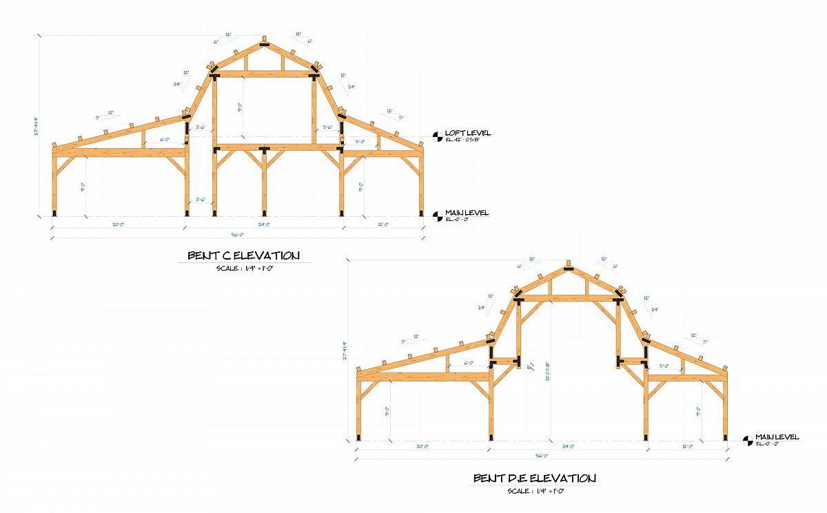 Timberlyne Greylock Home Design Bent 2