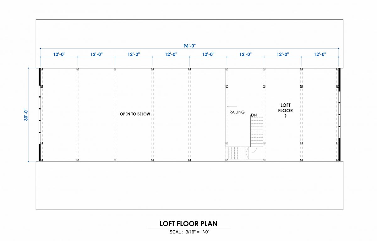 Timberlyne Glacier Event Center Loft Floor Plan