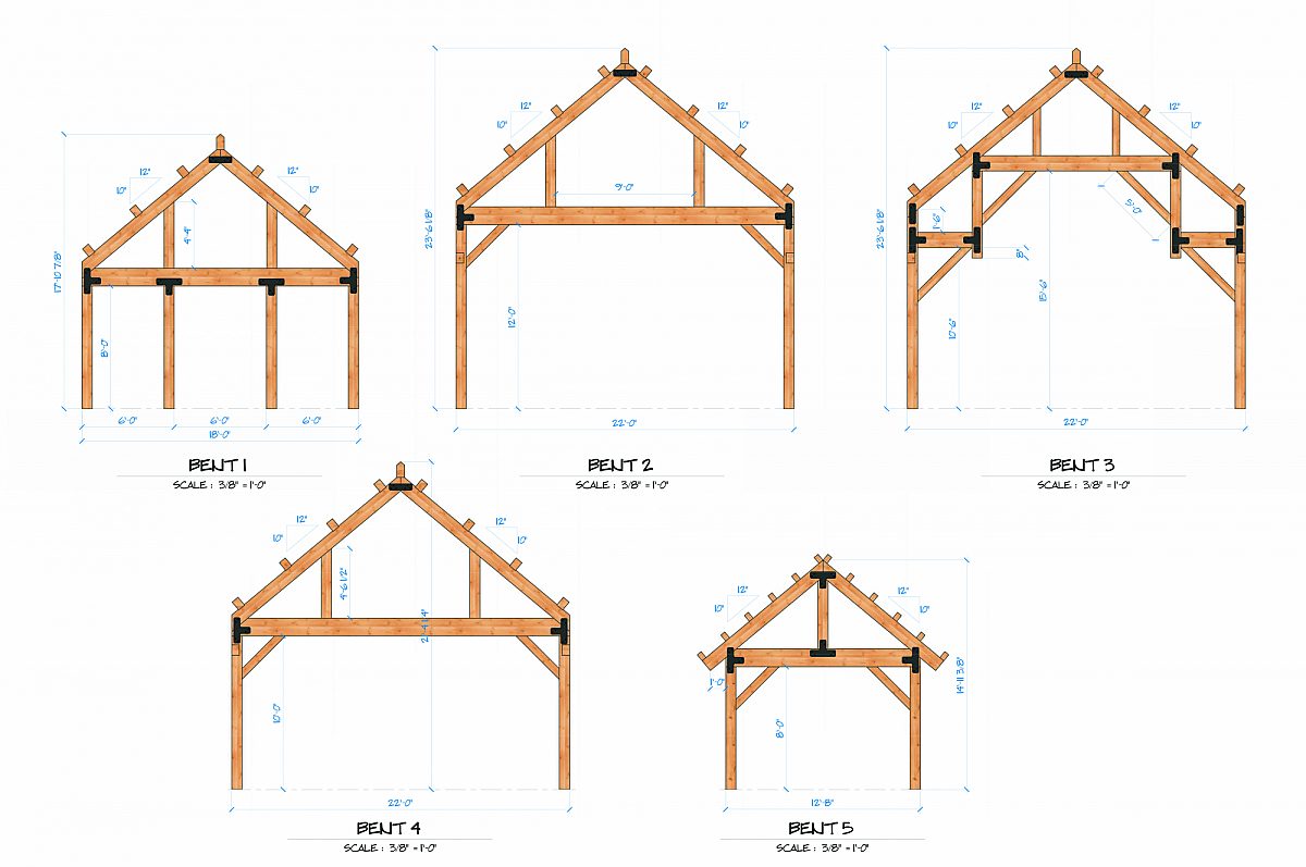 Timberlyne Henry Bent Elevations
