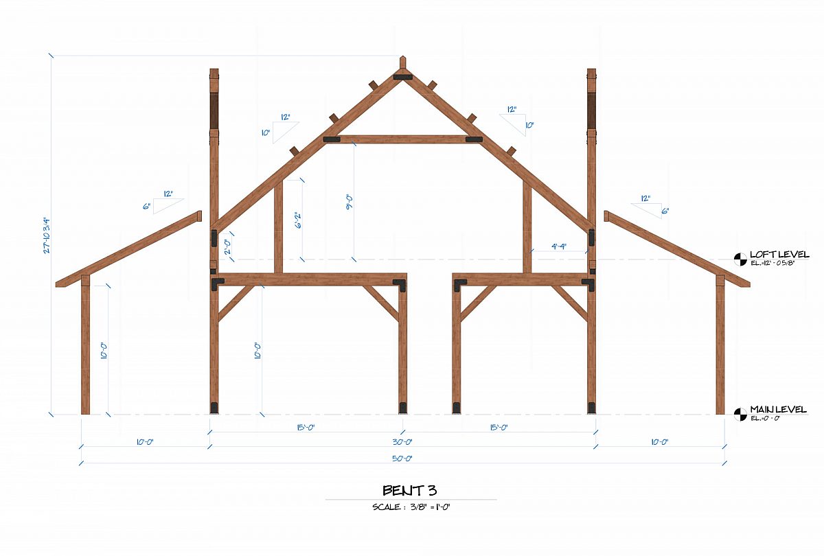 Timberlyne Huxley Home Design Bent 3
