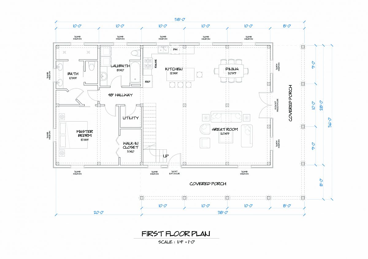 Timberlyne Hogan Home Main Floor Plain