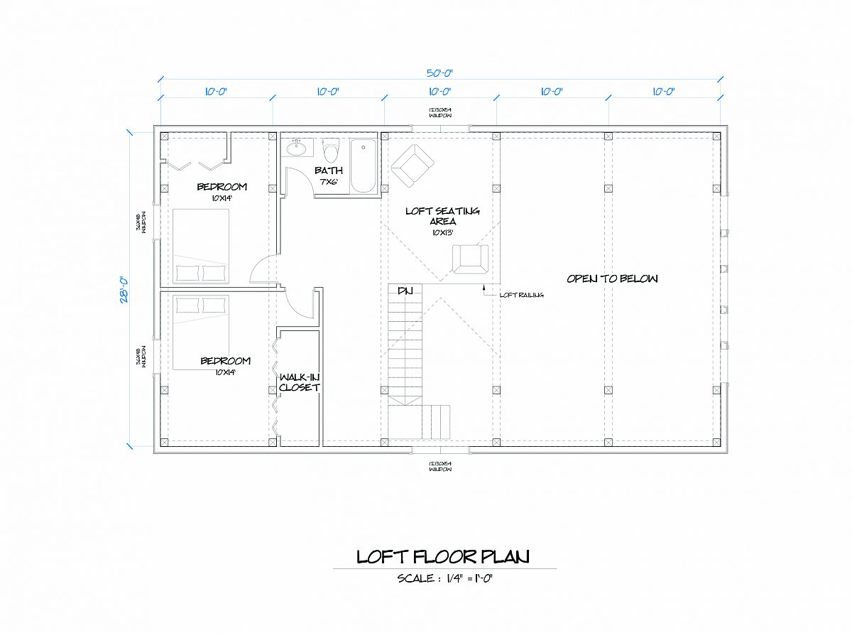 Timberlyne Hogan Home Loft Floor Plain