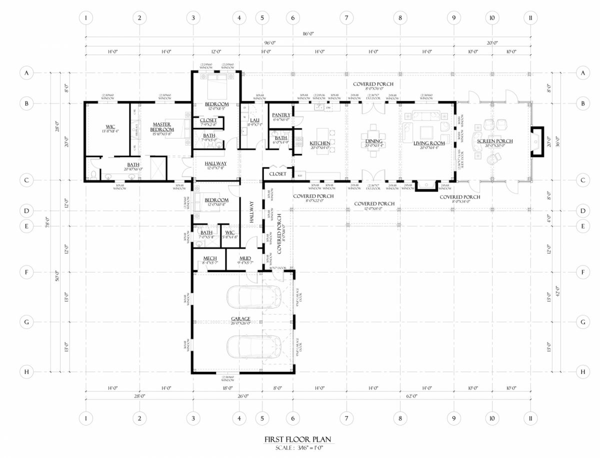 Timberlyne Collie Timber Frame Home Design Floor Plan