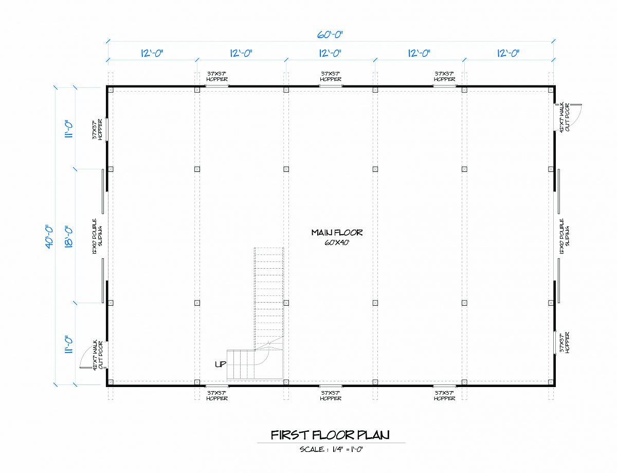 Timberlyne Sage Barn Main Floor Plan