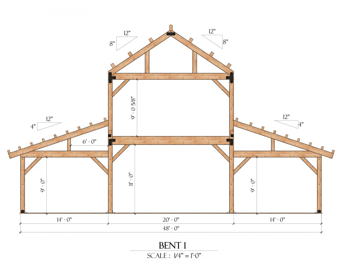 Timberlyne Lincoln Loft Living Bent 1
