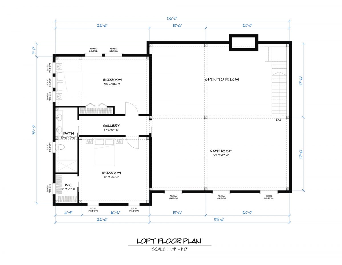 Timberlyne Matterhorn Home Design Loft Floor Plan