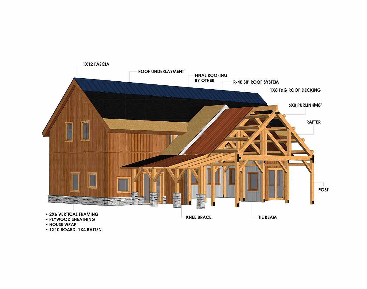 Timberlyne Alpine 24 x56 2664 SF Combination Home Cutout